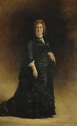女性の肖像、1882